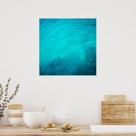 Blauer See Poster (Küche)