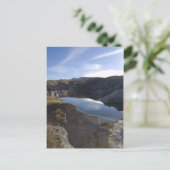 Blauer See Postkarte (Stehend Vorderseite)