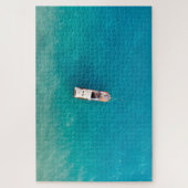 Blauer See Puzzle (Vertikal)