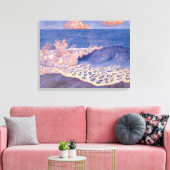 Blauer Seegang, Wave Effect, c.1893 Leinwanddruck (Insitu (Wohnzimmer))