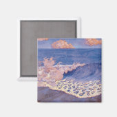 Blauer Seegang, Wave Effect, c.1893 Magnet (Vorderseite/Rückseite)