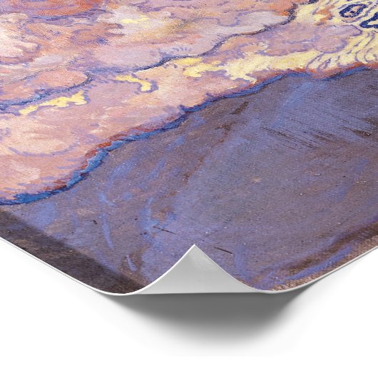 Blauer Seegang, Wave Effect, c.1893 Poster (Ecke)