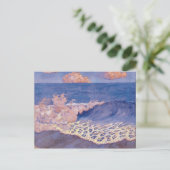 Blauer Seegang, Wave Effect, c.1893 Postkarte (Stehend Vorderseite)