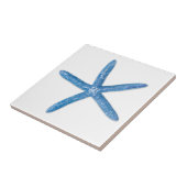 Blauer Seeteufel Fliese (Seite)