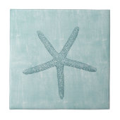 Blauer Seeteufel Fliese (Vorderseite)