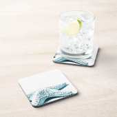 Blauer Seeteufel Getränkeuntersetzer (Rechte Seite)