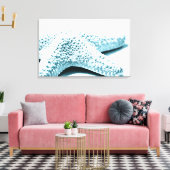 Blauer Seeteufel Leinwanddruck (Insitu (Wohnzimmer))