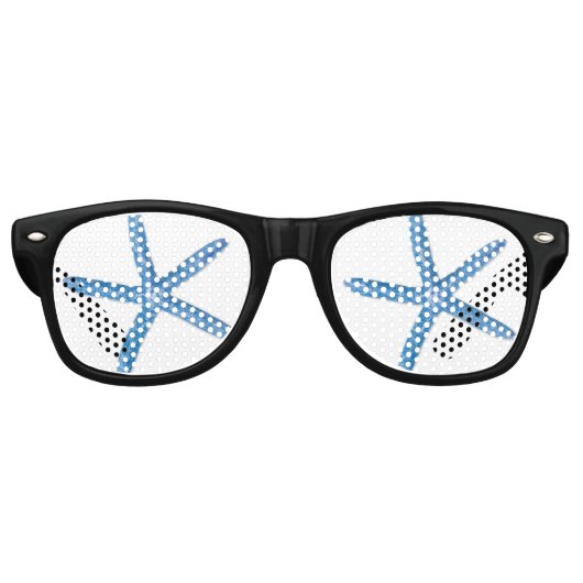 Blauer Seeteufel Partybrille (Vorderseite)