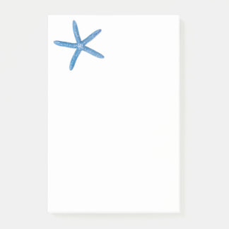 Blauer Seeteufel Post-it Klebezettel