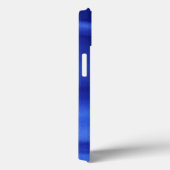 Blauer Seidenstoff Abstrakt Case-Mate iPhone Hülle (Rückseite / Rechts)
