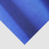 Blauer Seidenstoff Abstraktes Gewebe Seidenpapier (Detail)