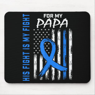 Blauer sein Kampf ist mein Kampf gegen Diabetes Be Mousepad