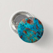 Blauer Shattuckit Button (Vorne & Hinten)