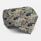 Blauer Shelf Fungus Krawatte (Gerollt)
