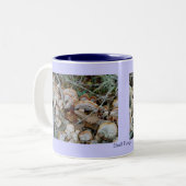 Blauer Shelf Fungus Tasse (Vorderseite Links)