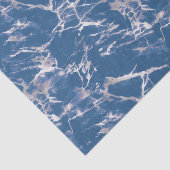 Blauer Silbermarmor Seidenpapier (Ausschnitt)