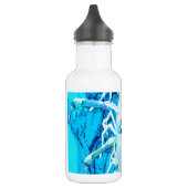 Blauer Skorpion Edelstahlflasche (Links)