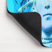 Blauer Skorpion Mousepad (Ecke)