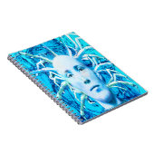 Blauer Skorpion Notizblock (Rechte Seite)