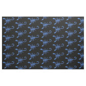 Blauer Skorpion Stoff (Fat Quarter (45,7 x 55,9 cm))
