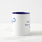 Blauer Skorpion Tasse (Zentrum)