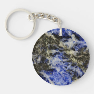 Blauer Sodalith Schlüsselanhänger
