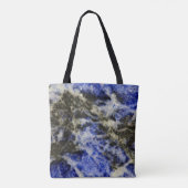 Blauer Sodalith Tasche (Rückseite)