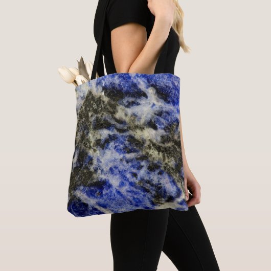 Blauer Sodalith Tasche (Von Nahem)
