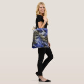 Blauer Sodalith Tasche (Am Model)