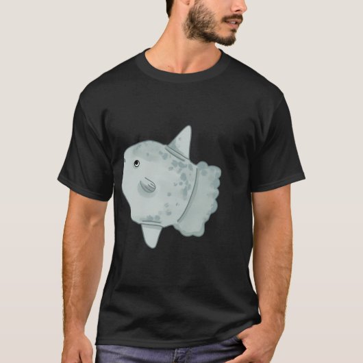Blauer Sonnenbarsch T-Shirt (Vorderseite)