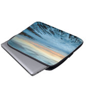 Blauer Sonnenuntergang, Kalifornien Laptopschutzhülle (Vorne Knopf)