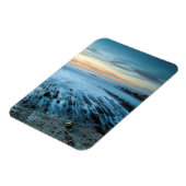 Blauer Sonnenuntergang, Kalifornien Magnet (Linke Seite)