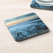 Blauer Sonnenuntergang, Kalifornien Untersetzer (Linke Seite)