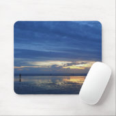 Blauer Sonnenuntergang Mousepad (Mit Mouse)