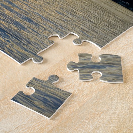 Blauer Sonnenuntergang Puzzle (Seite)