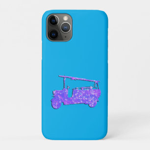 Blauer Sparkle-Vintager Feuerzug, Case-Mate iPhone Hülle