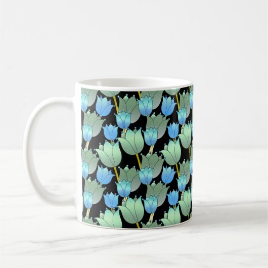 Blauer Sparkling Fantasy Kaffeetasse (Links)