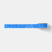 Blauer Spaß funkelndes Glittermuster Ripsband (Vorderseite)