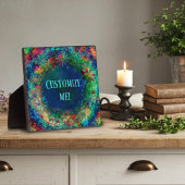 Blauer Spaß Hübsch Boho Inspirivity Fotoplatte