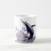 blauer Speerfisch Kaffeetasse (Mittel)