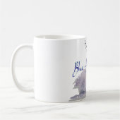 blauer Speerfisch Kaffeetasse (Links)