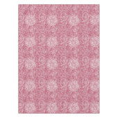 Blauer Spitze-Blumen-Musterhintergrund Tischdecke (Vorderseite)