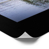 Blauer Springer von Cruisin, Florida Poster (Ecke)