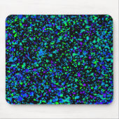 Blauer Spritzer - Mauspad (Vorne)
