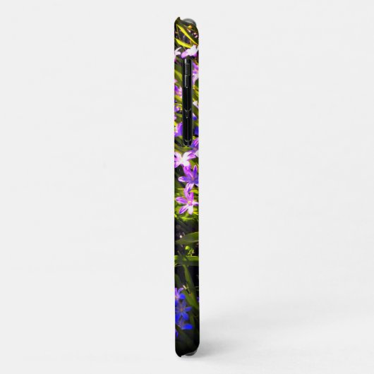 Blauer Squill Spring Blumen Case-Mate iPhone Hülle (Hinten/Links)