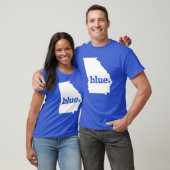 BLAUER STAAT GEORGIEN T-Shirt (Unisex)