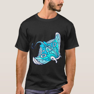 Blauer Stachelrochen (Manta) T-Shirt