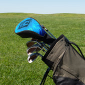 Blauer Staffy Welpe Golf Headcover (In SItu)