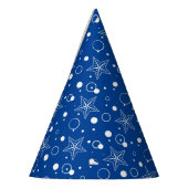 Blauer Stars Partyhütchen (Links)