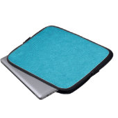 Blauer Stein Laptopschutzhülle (Vorne Knopf)